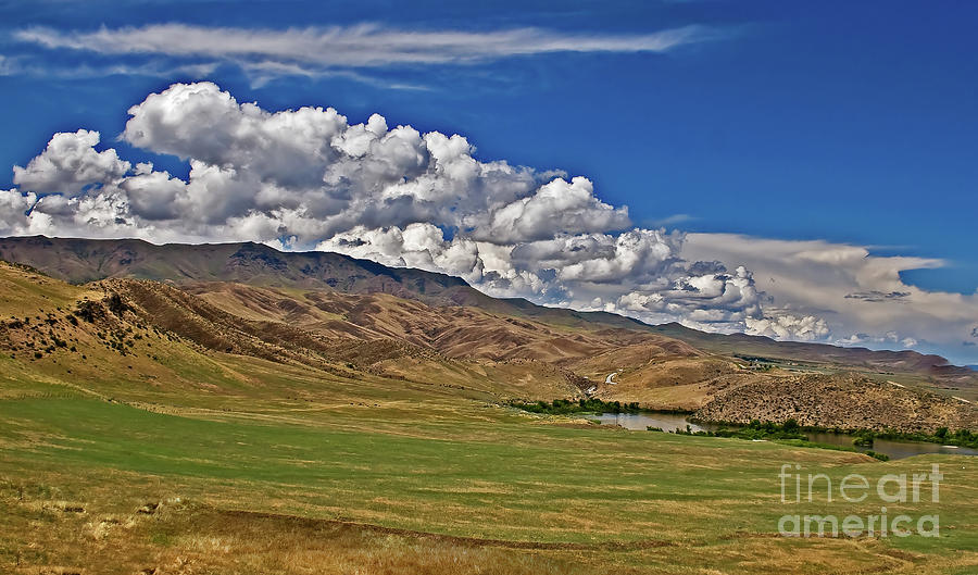 Foothills Landscape Photograph by Robert Bales