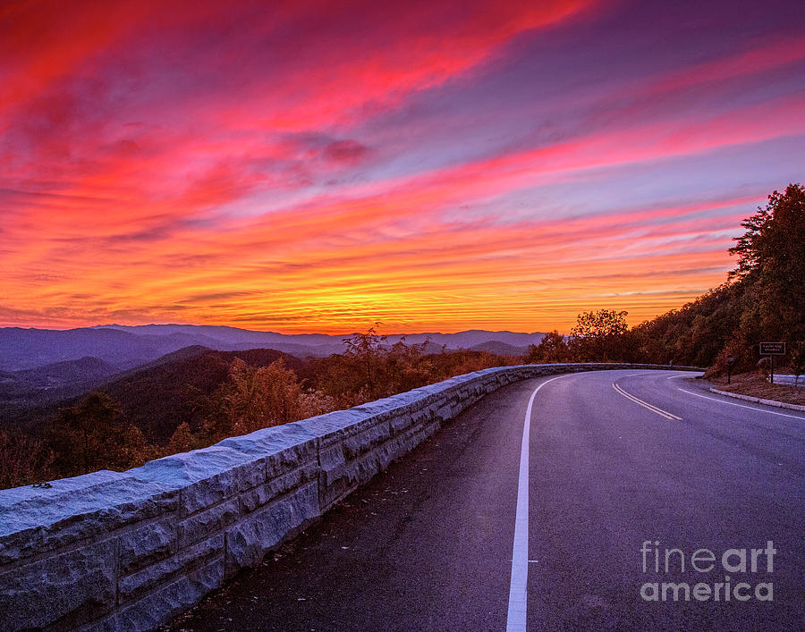 Foothills Parkway view Photograph by Shari Jardina - Fine Art America