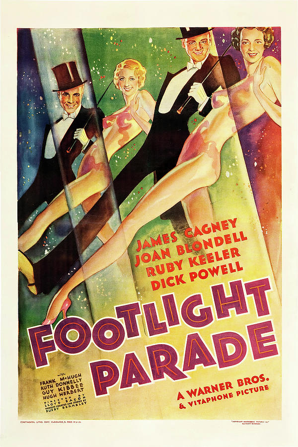 Footlight Parade, 1933 Mixed Media by Movie World Posters
