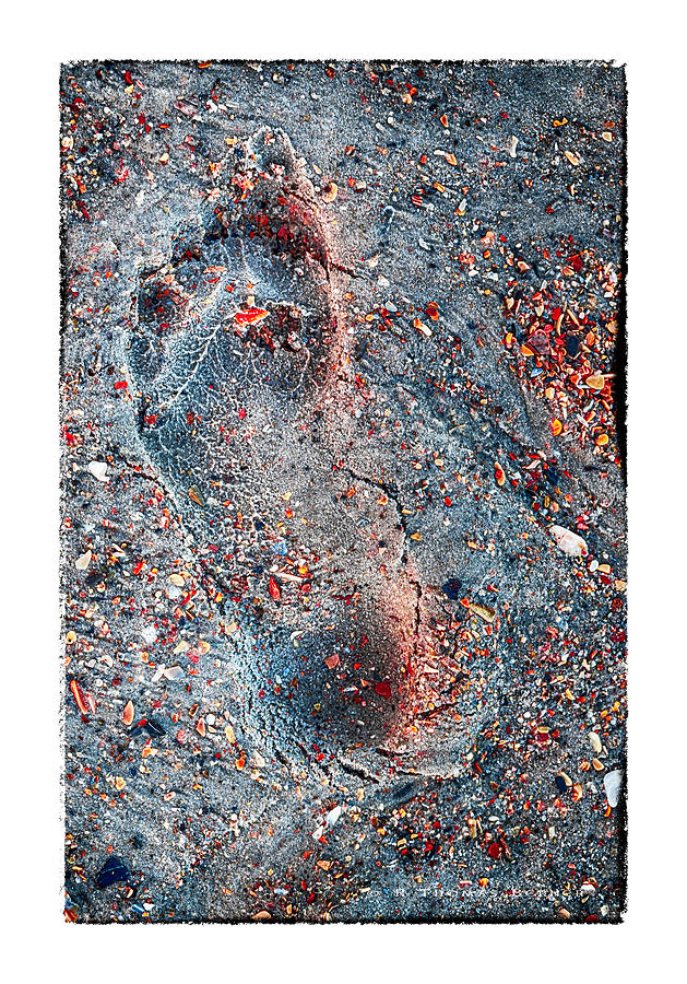 Footprint Photograph by R Thomas Berner
