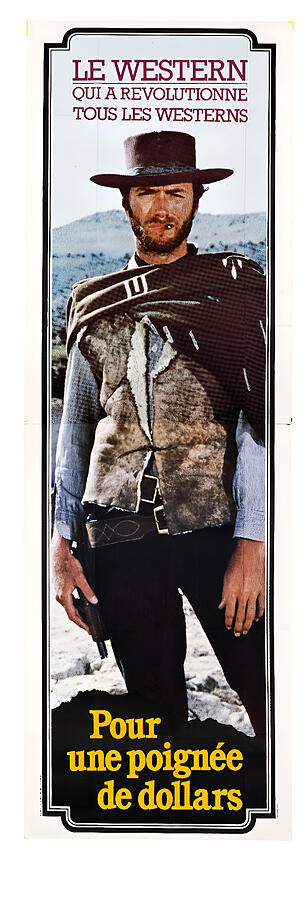 For a Few Dollars More - French - 1965 Western Digital Art by Motion Picture For a Few Dollars More - French - 1965 Western Digital Art by Motion Picture
