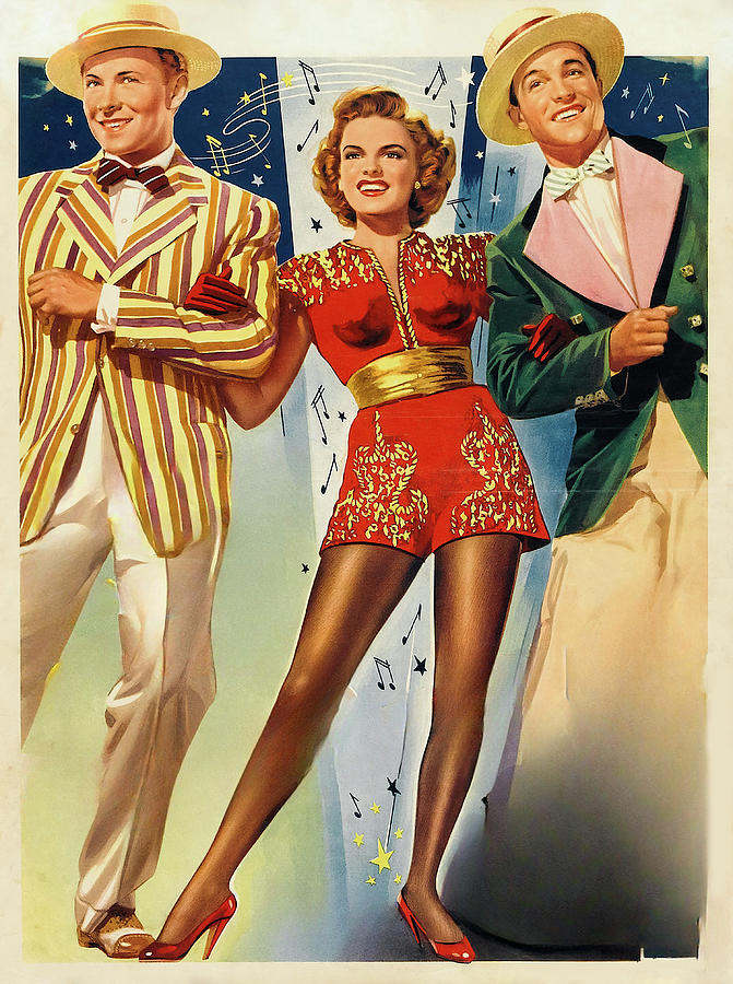  For Me and My Gal, 1942, movie poster painting Painting by Movie World Posters