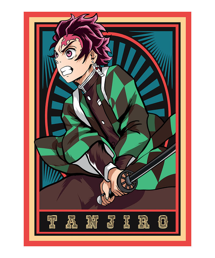 Tanjiro kamado.Anime: Demon slayer