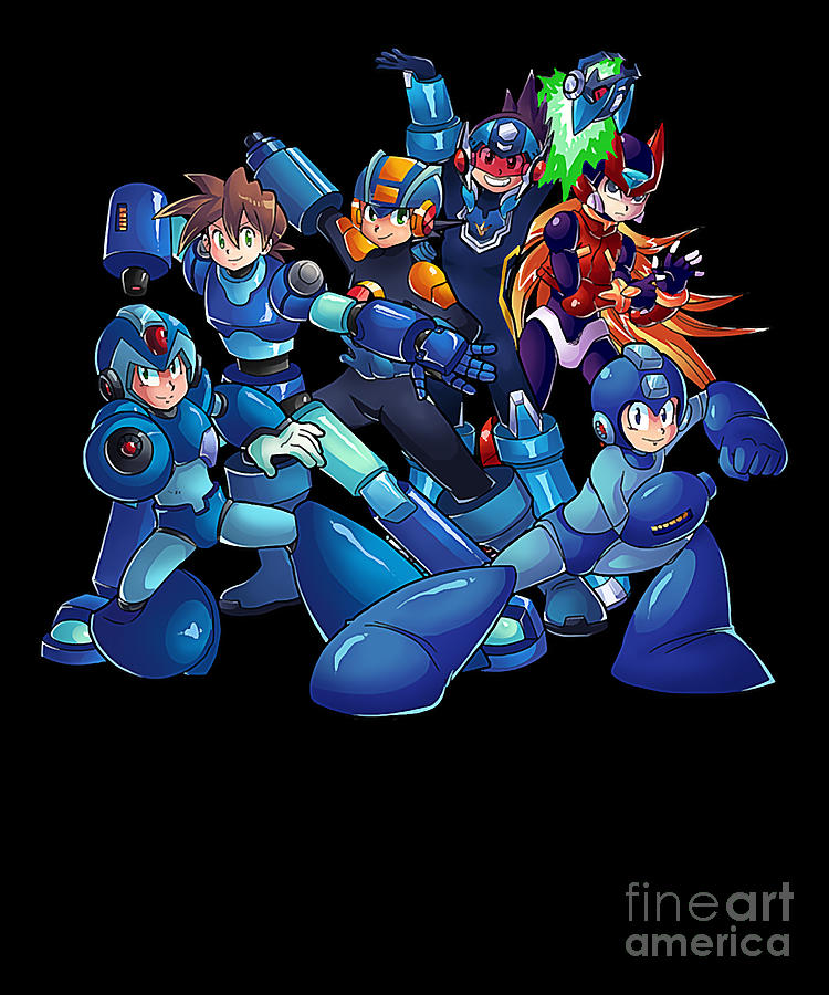 For Mens Womens Mega Japanese Man Video Games Awesome For Movie Fans Drawing  by Anime Chipi - Fine Art America