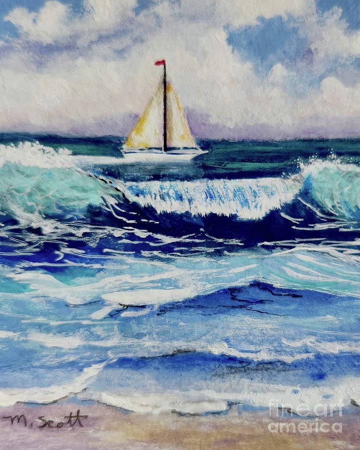 For Sail Painting by Mary Scott