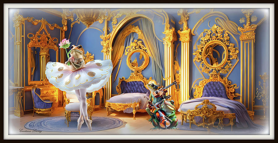 For The Love Of Ballet  Digital Art by Constance Lowery