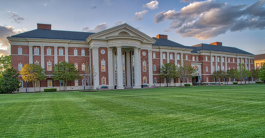 Forbes Hall at CNU Photograph by Jerry Gammon