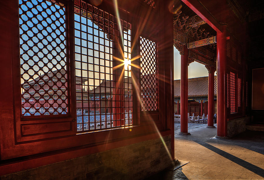 Forbidden City Photograph by Haiwei Hu