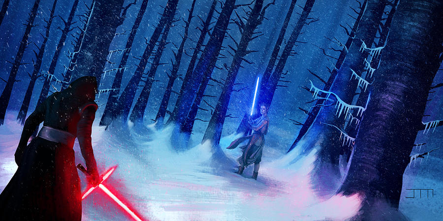 Force Awakens Digital Art by Jackson Milano | Fine Art America