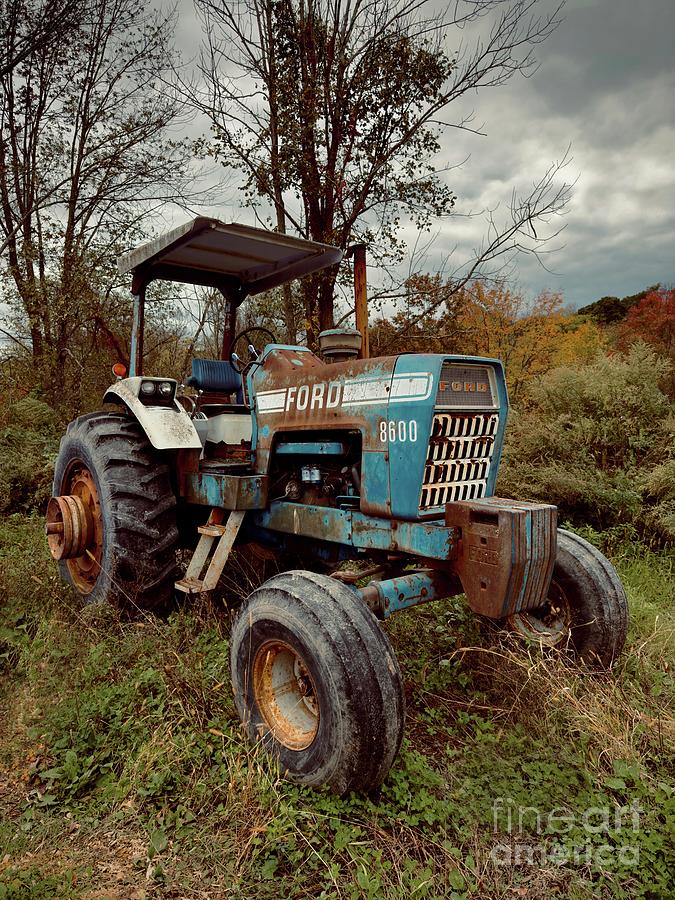 Ford 8600 Tractor Photograph by Mark Miller