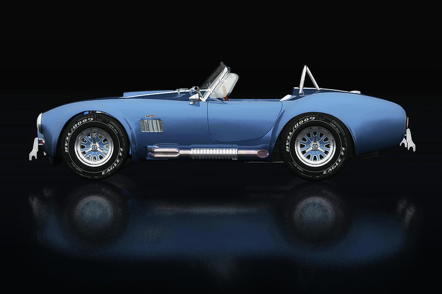 Ford AC Cobra 427 Shelby Lateral View Photograph by Jan Keteleer