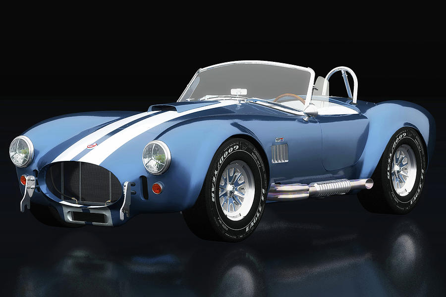 Ford AC Cobra 427 Shelby three-quarter view Photograph by Jan Keteleer