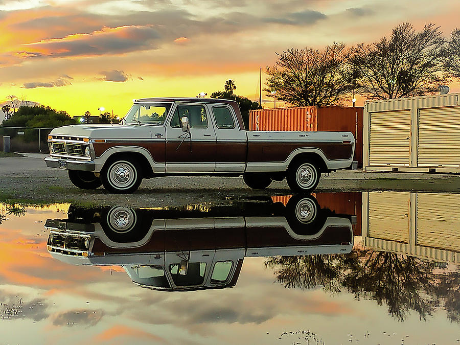 Ford F150 at Sunset Photograph by Robert Mollett - Fine Art America