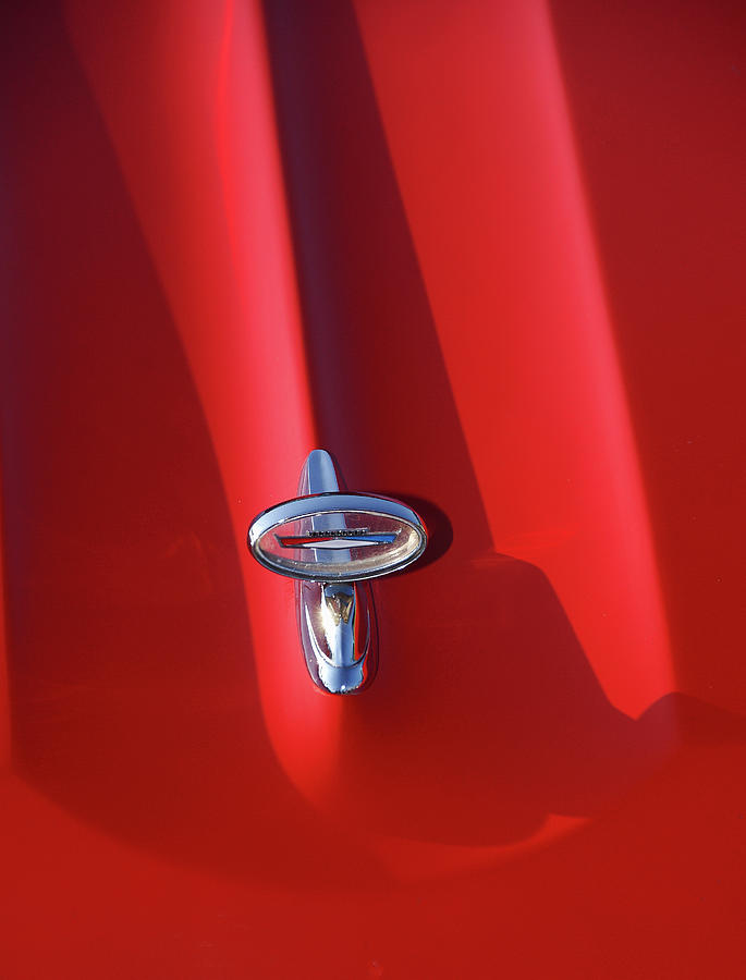 Ford Falcon Hood Ornament Photograph By Dave Lindsay - Fine Art America