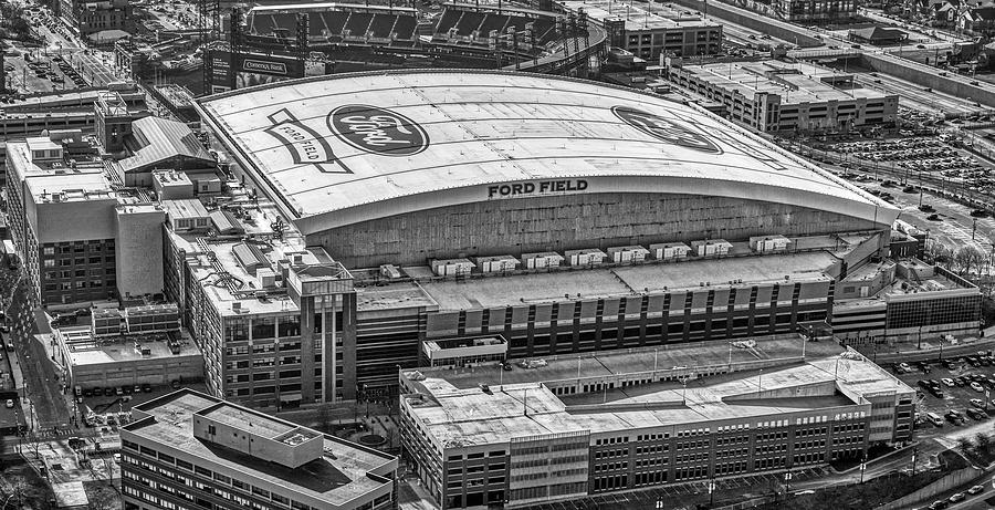 Detroit Lions Photograph - Ford Field by Mountain Dreams