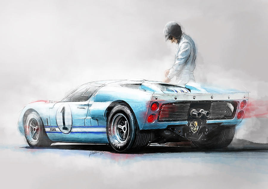 Ford GT40 wallpaper by Morin_Rider - Download on ZEDGE™ | 76f7