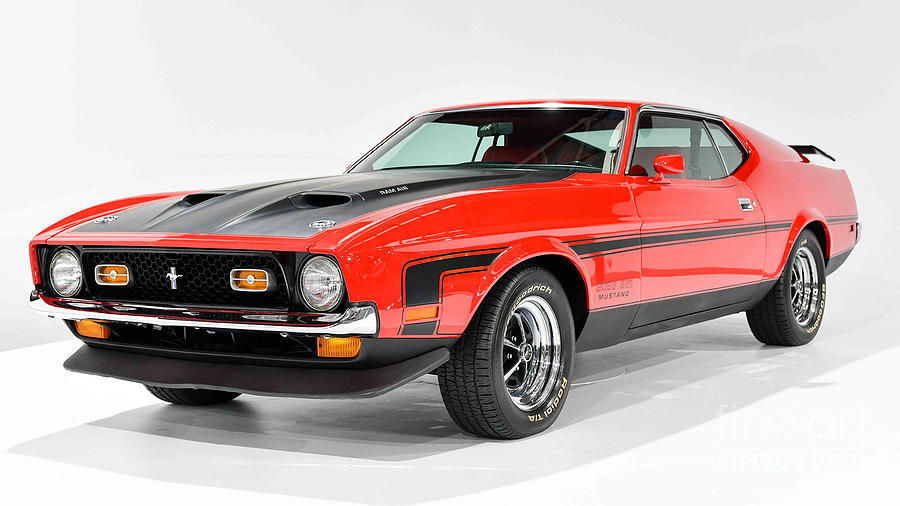 Ford Mach 1 Photograph by Action