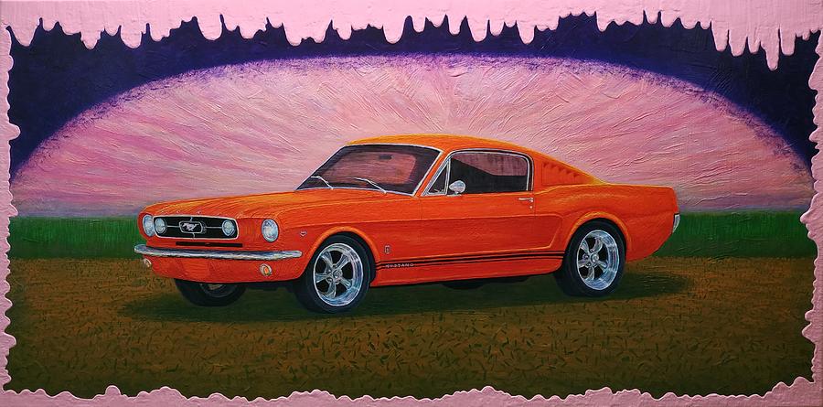 Ford  Mustang  Gt Painting