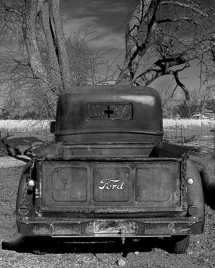 Ford pickup Photograph by Jim Mathis
