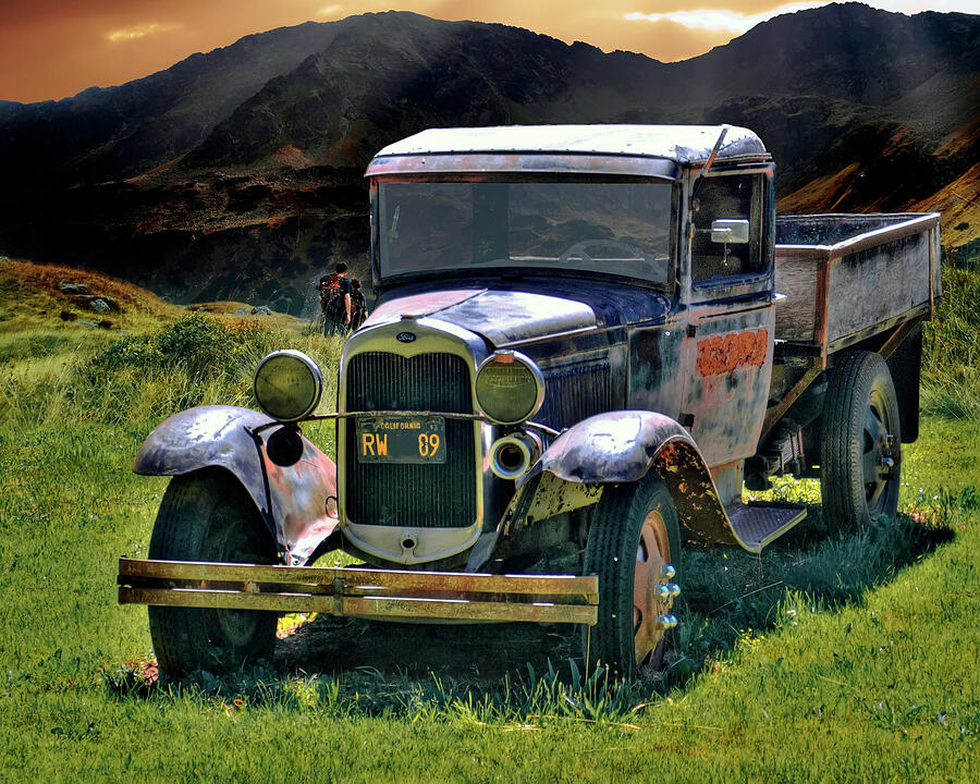 Transportation Photograph - Ford Pickup by William Havle