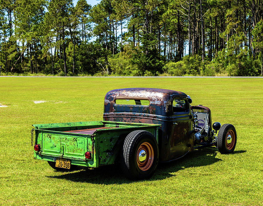 Ford Rat Rod-1 Photograph by Charles Hite