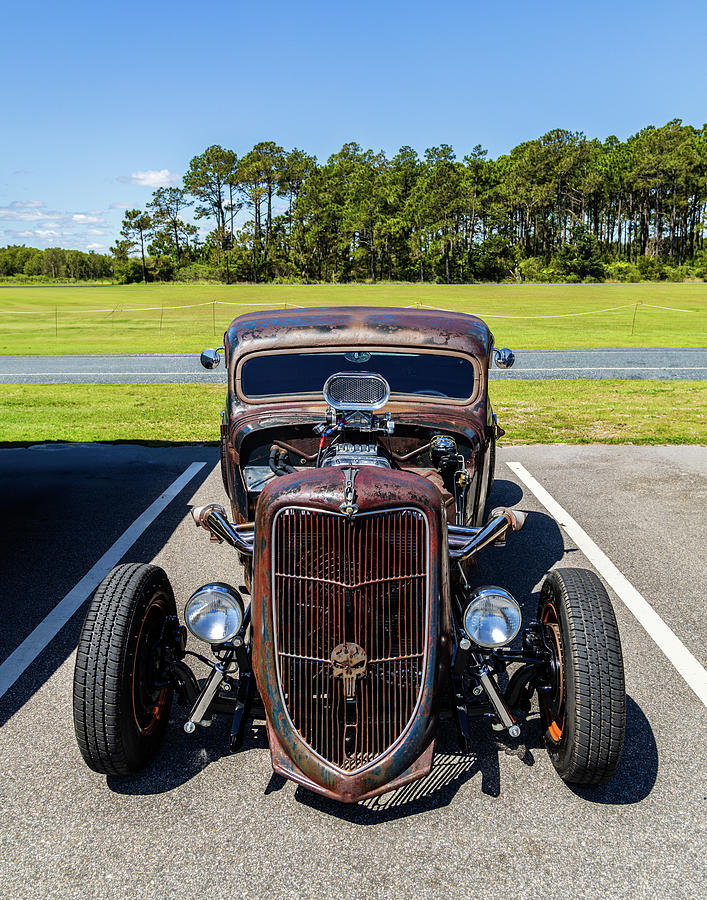 Ford Rat Rod-2 Photograph by Charles Hite