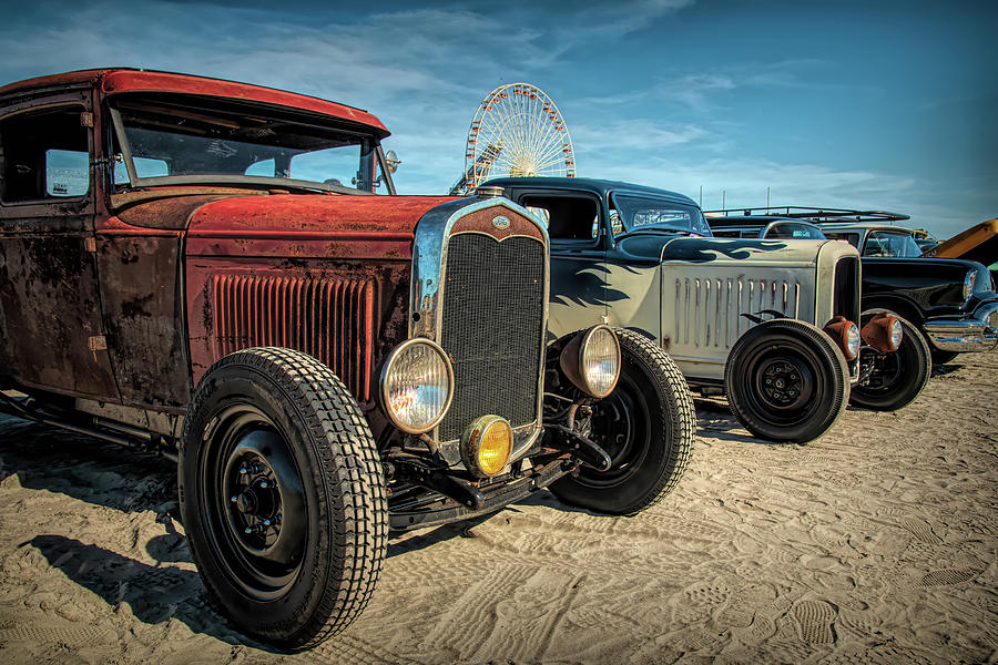Ford Rat Rods in Wildwood Photograph by Kristia Adams