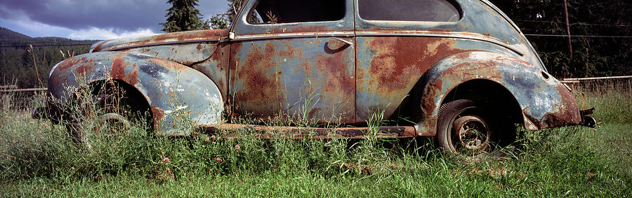Ford V8 Truck Rusting Photograph by Sonny Ryse