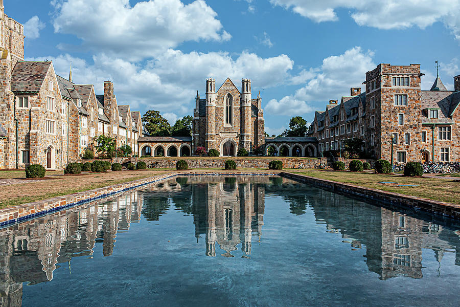 Ford's Hall Reflection Photograph by Mark Chandler - Fine Art America