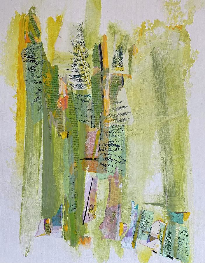 Forest Clearing Mixed Media by Amy Rubinger