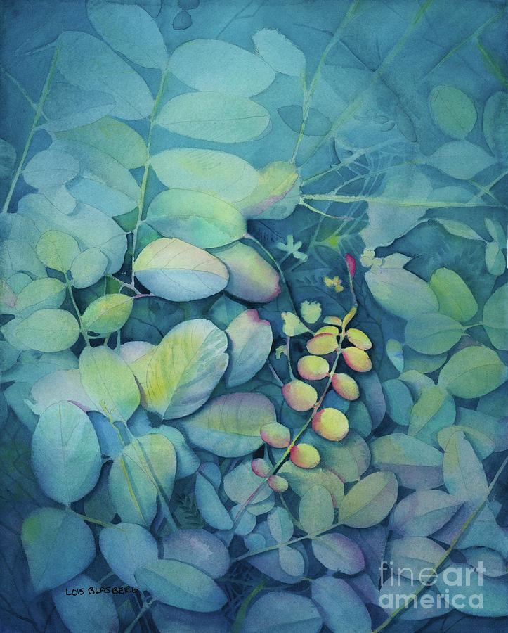 Forest Flora Painting by Lois Blasberg