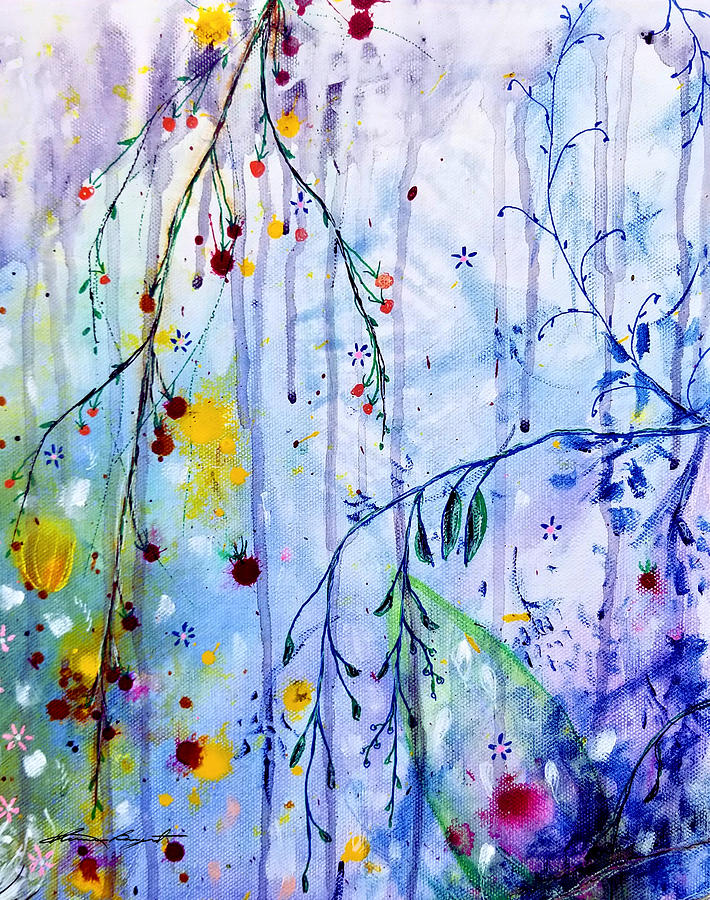 Forest Garden Painting by Kume Bryant