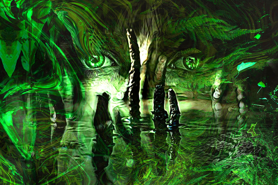 Forest Goddess 10 Digital Art by Lisa Yount