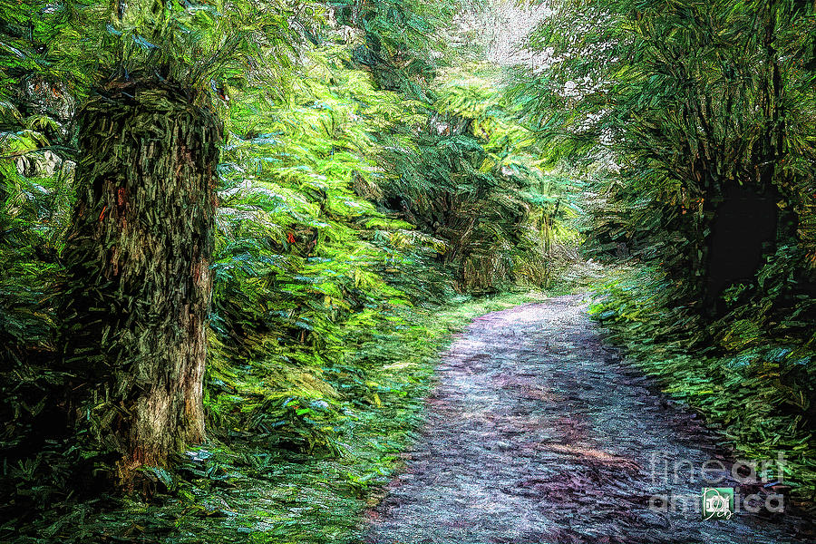 Forest Hopper Digital Art by Deb Nakano