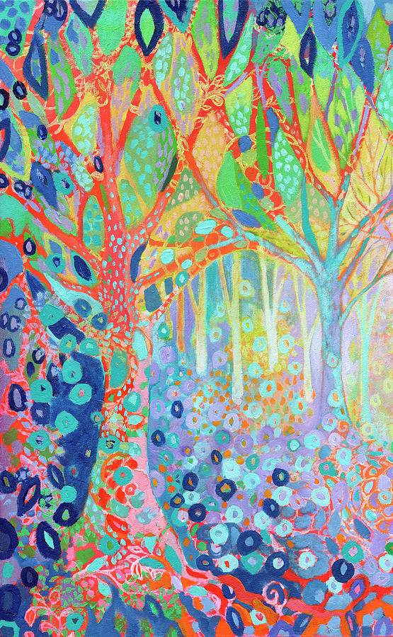 Forest Jewels Part 1 Painting