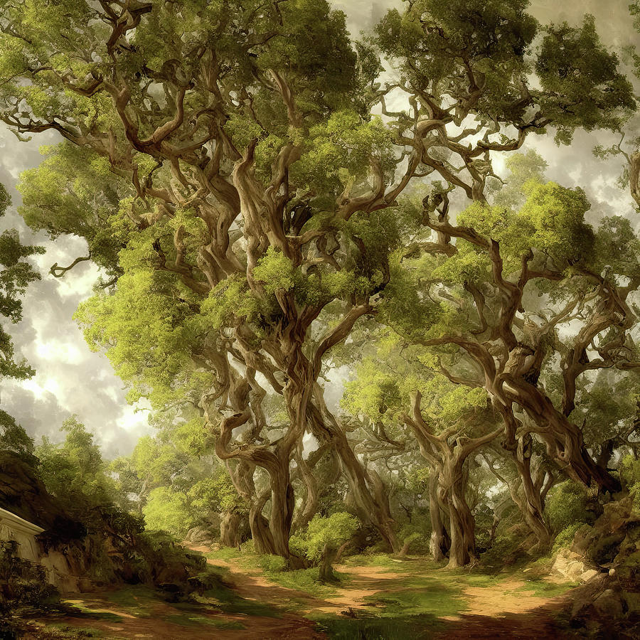 Forest Menagerie Digital Art by Sterling and Thorn Forest Menagerie Digital Art by Sterling and Thorn