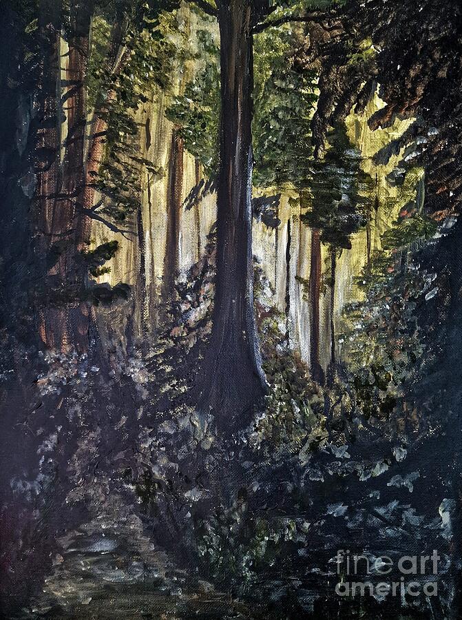 Forest Of Dreams Painting by Call Me Abbie - Abbie Shores Forest Of Dreams Painting by Call Me Abbie - Abbie Shores