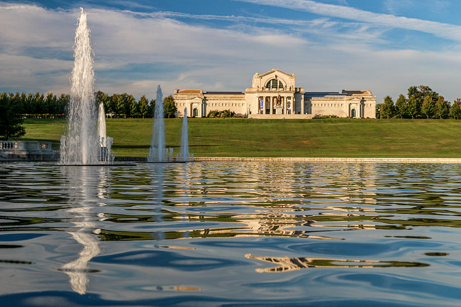 Forest Park Fountains and Art Center Photograph by Buck Buchanan - Fine ...