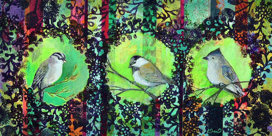Forest Portals Painting by Jennifer Lommers