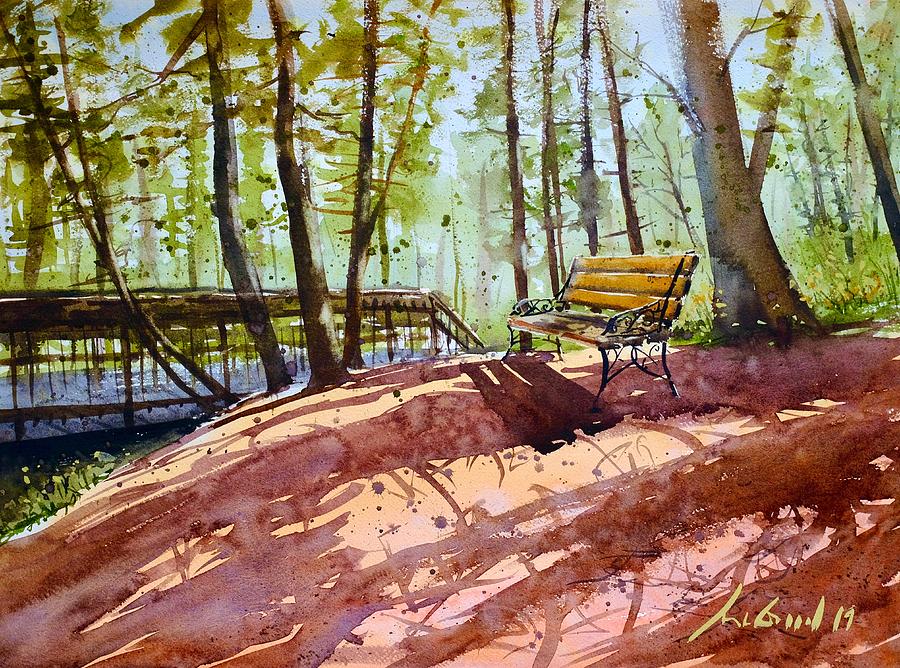 Forest Respite Painting