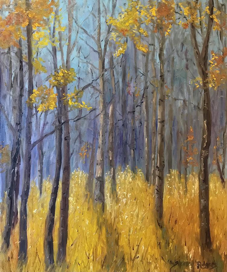 Forest Tranquility Painting by Sherrell Rodgers