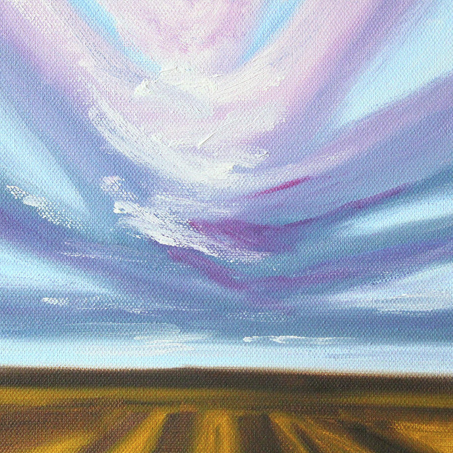 Forever Sky Painting by Nancy Merkle