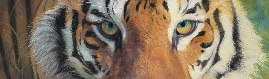 Tiger Painting - Forever Wild by Lucie Bilodeau