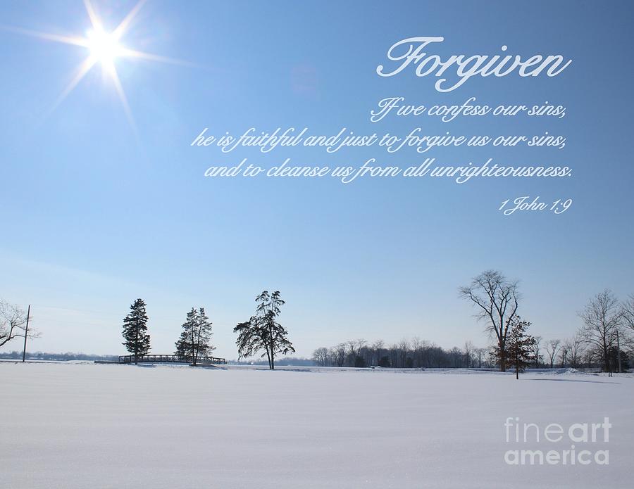 Forgiven Photograph by Yvonne M Smith
