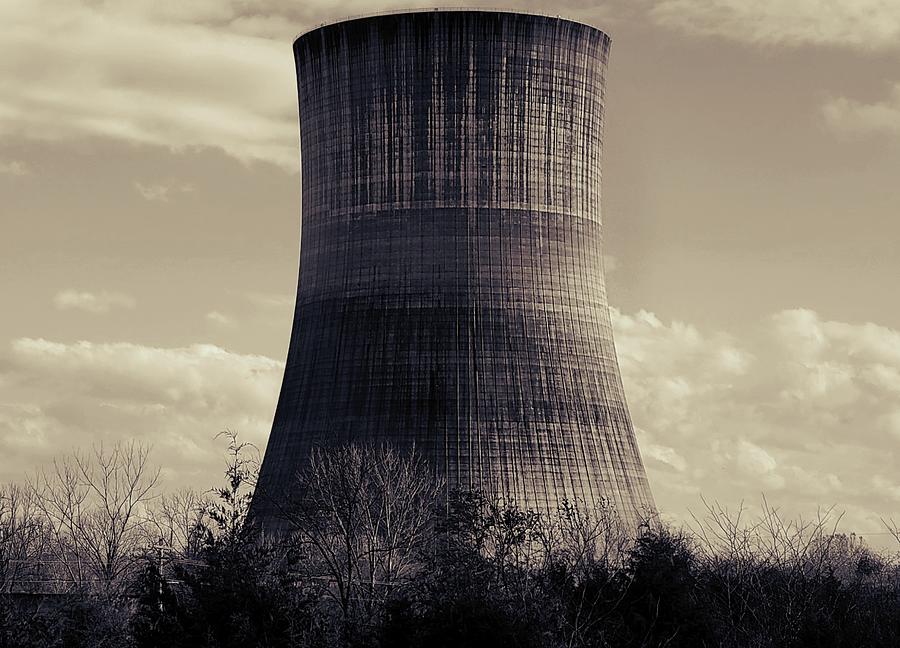 Forgotten Cooling Tower  Photograph by Ally White