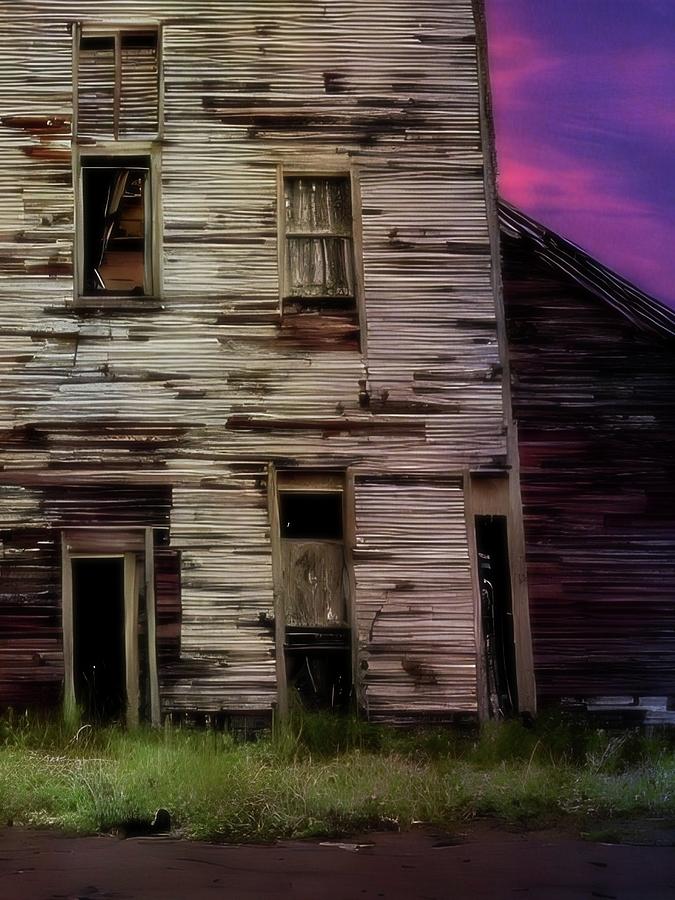 Forgotten Farmhouse  Photograph by Ally White