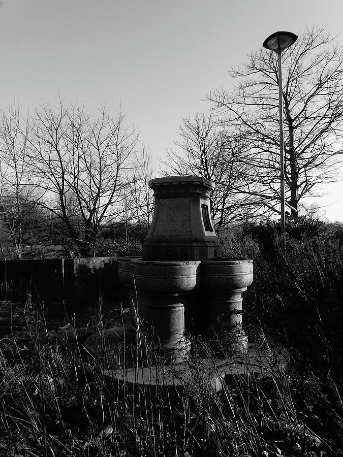Outdoors Photograph - Forgotten Fountain by David Gallie