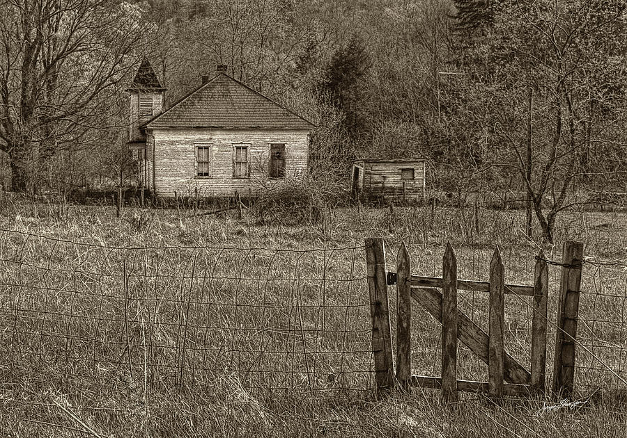 Forgotten Schoolhouse Photograph by Jurgen Lorenzen