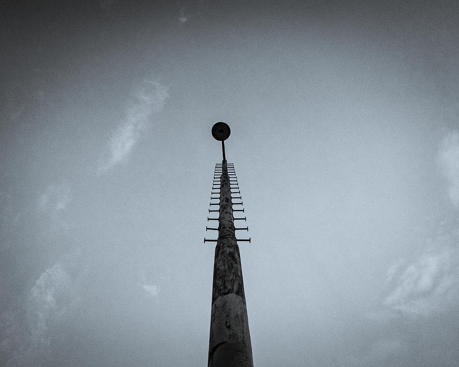 Architecture Photograph - Forgotten stree lamp by Tobias Frajka