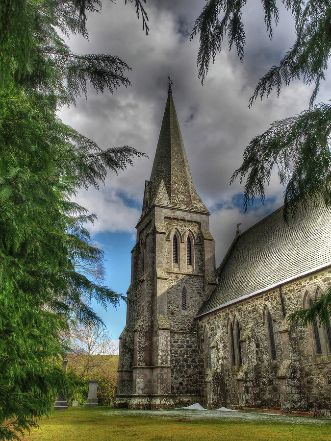 Scotland St Margarets Episcopal Church Forgue Aberdeenshire 1856  Photograph by OBT Imaging